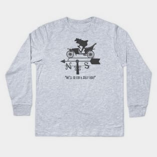 Mr. Toad's Weather Vane Kids Long Sleeve T-Shirt